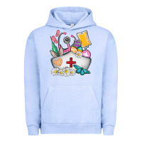 Pigment Grape Ice nurse  easter Urban Hoodie - AdoDesignShop