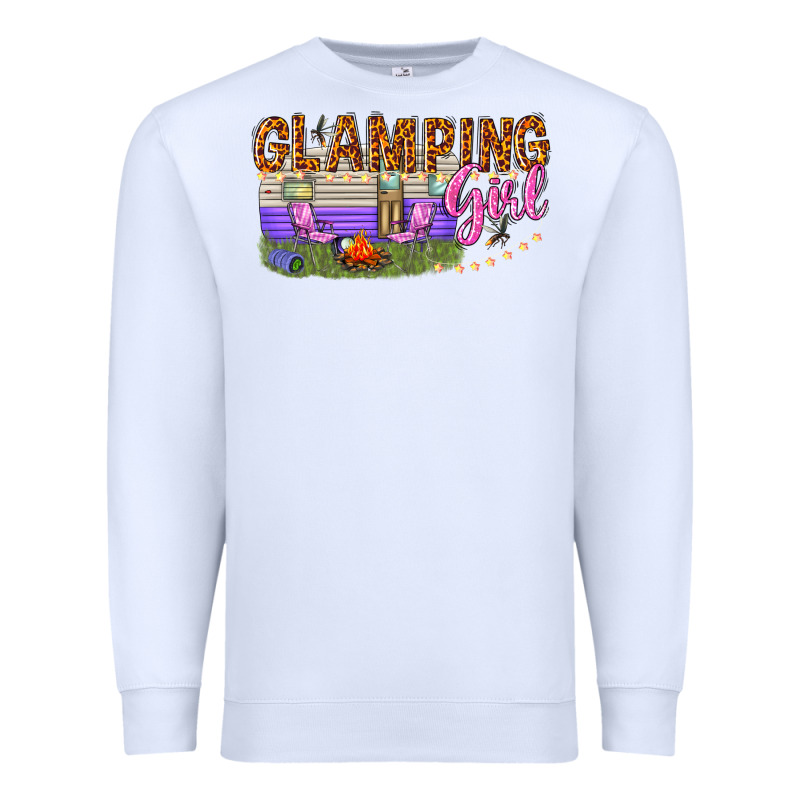 Glamping Girl Premium Sweatshirt by texasbilliewilder | Teevron