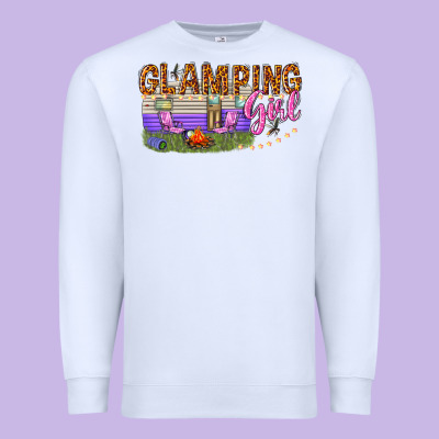 Premium Sweatshirt glamping girl