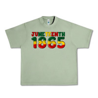 Oil Green juneteenth 1865 Urban Heavy Tee - Artiststas