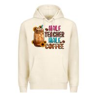 Tofu half teacher half coffee Premium Hoodie - JahusDesignShop