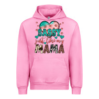 Fuchsia Pink sassy just like my mama Urban Hoodie - JahusDesignShop