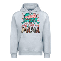 Heather Grey sassy just like my mama Urban Hoodie - JahusDesignShop