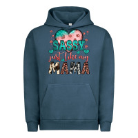 Pigment Midnight Navy sassy just like my mama Urban Hoodie - JahusDesignShop