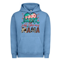 Pigment Pebble Blue sassy just like my mama Urban Hoodie - JahusDesignShop