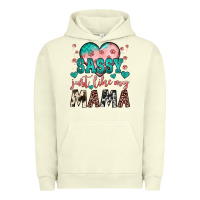 Pigment Pistachio sassy just like my mama Urban Hoodie - JahusDesignShop