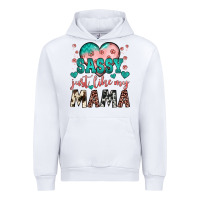 White sassy just like my mama Urban Hoodie - JahusDesignShop