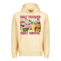 Pina Colada half teacher half coffee Premium Hoodie - JahusDesignShop