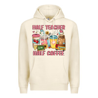 Tofu half teacher half coffee Premium Hoodie - JahusDesignShop