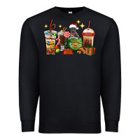 Black Christmas coffee cups with Pitbull Premium Sweatshirt - RanaPortraitStore