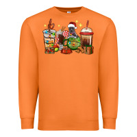 Carrot Christmas coffee cups with Pitbull Premium Sweatshirt - RanaPortraitStore