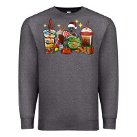 Charcoal Heather Christmas coffee cups with Pitbull Premium Sweatshirt - RanaPortraitStore