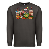 Smoke Christmas coffee cups with Pitbull Premium Sweatshirt - RanaPortraitStore