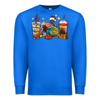True Royal Christmas coffee cups with Pitbull Premium Sweatshirt - RanaPortraitStore