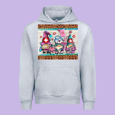 Nurse Gnomes Urban Hoodie Designed By Adodesignshop
