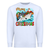 White merry cruisemas Premium Sweatshirt - Zillion Design Studio