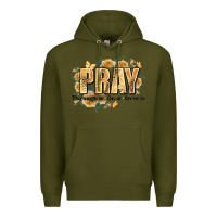 Army Green pray through it on it and over it Premium Hoodie - JahusDesignShop
