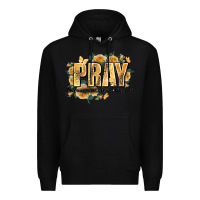 Black pray through it on it and over it Premium Hoodie - JahusDesignShop