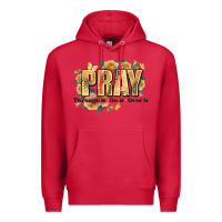 Cardinal pray through it on it and over it Premium Hoodie - JahusDesignShop