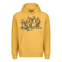 Mustard pray through it on it and over it Premium Hoodie - JahusDesignShop