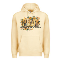 Pina Colada pray through it on it and over it Premium Hoodie - JahusDesignShop