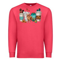 Cardinal golden retriever dog coffee cups Premium Sweatshirt - texasbilliewilder