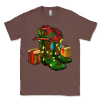 Chestnut cowboy hat with boots christmas Classic Tee - RanaPortraitStore