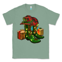 Sage cowboy hat with boots christmas Classic Tee - RanaPortraitStore
