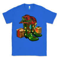 True Royal cowboy hat with boots christmas Classic Tee - RanaPortraitStore