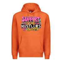 Carrot support local hustlers and dreamers Premium Hoodie - JahusDesignShop