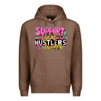 Chestnut support local hustlers and dreamers Premium Hoodie - JahusDesignShop
