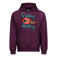 Mauve Wine sassy but classy Urban Hoodie - JahusDesignShop
