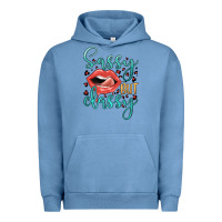Pigment Pebble Blue sassy but classy Urban Hoodie - JahusDesignShop