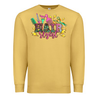 Antique Gold hair stylist Premium Sweatshirt - texasbilliewilder