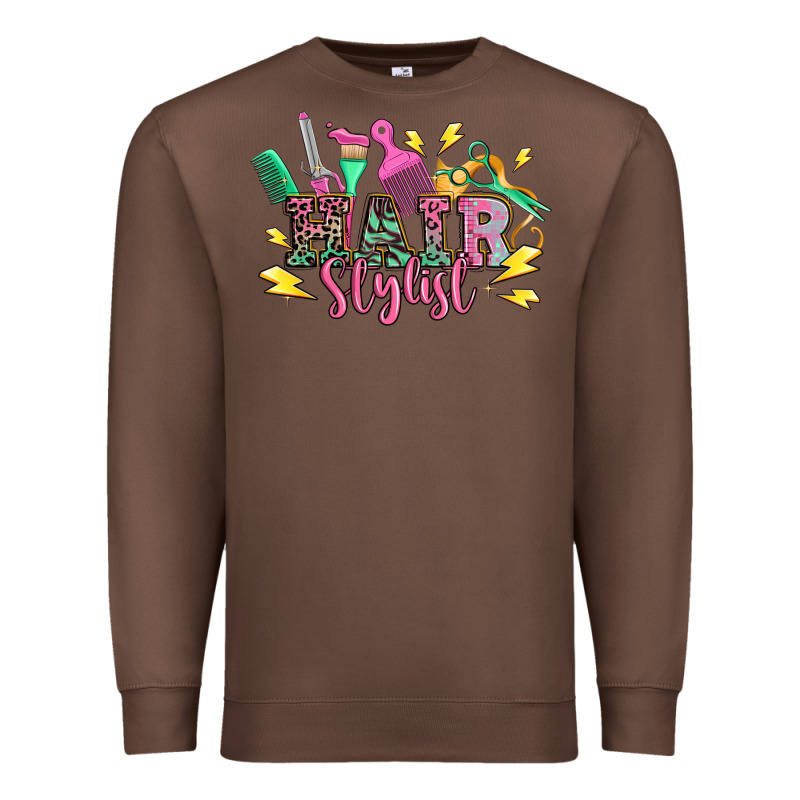 Hair Stylist Premium Sweatshirt by texasbilliewilder | Teevron