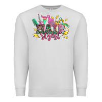 Dove Grey hair stylist Premium Sweatshirt - texasbilliewilder