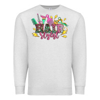 Oatmeal Heather hair stylist Premium Sweatshirt - texasbilliewilder