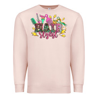 Pale Pink hair stylist Premium Sweatshirt - texasbilliewilder