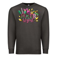 Smoke hair stylist Premium Sweatshirt - texasbilliewilder