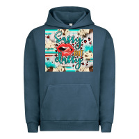 Pigment Midnight Navy sassy but classy Urban Hoodie - JahusDesignShop