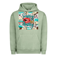 Pigment Oil Green sassy but classy Urban Hoodie - JahusDesignShop