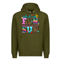 Army Green school was  fun but its time for some  sun Premium Hoodie - AdoDesignShop
