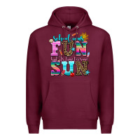 Burgundy school was  fun but its time for some  sun Premium Hoodie - AdoDesignShop