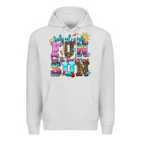 Dove Grey school was  fun but its time for some  sun Premium Hoodie - AdoDesignShop