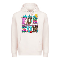 Pale Pink school was  fun but its time for some  sun Premium Hoodie - AdoDesignShop