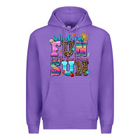 Purple school was  fun but its time for some  sun Premium Hoodie - AdoDesignShop