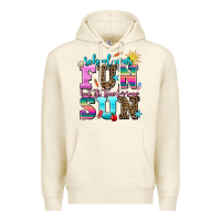 Sandshell school was  fun but its time for some  sun Premium Hoodie - AdoDesignShop