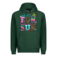 Sports Green school was  fun but its time for some  sun Premium Hoodie - AdoDesignShop