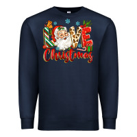 Navy love christmas Premium Sweatshirt - Zillion Design Studio