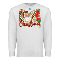 Oatmeal Heather love christmas Premium Sweatshirt - Zillion Design Studio